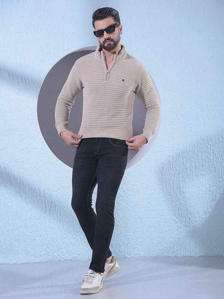 Trendy Charcoal Grey Stretch Casual Jeans