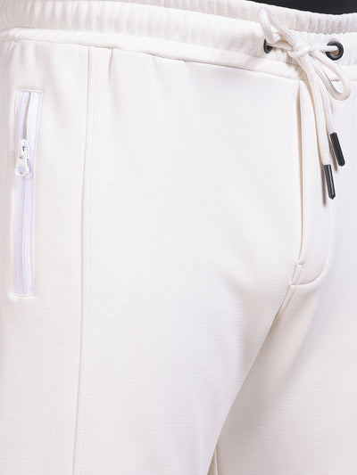 Off White Knitted Trackpants
