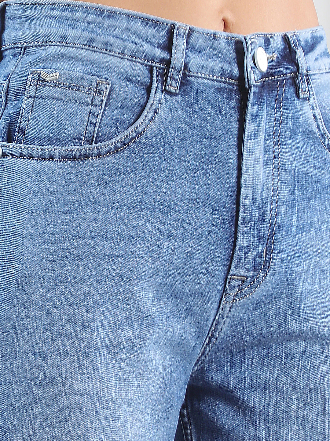 Modern Cobalt Blue Straight Jeans