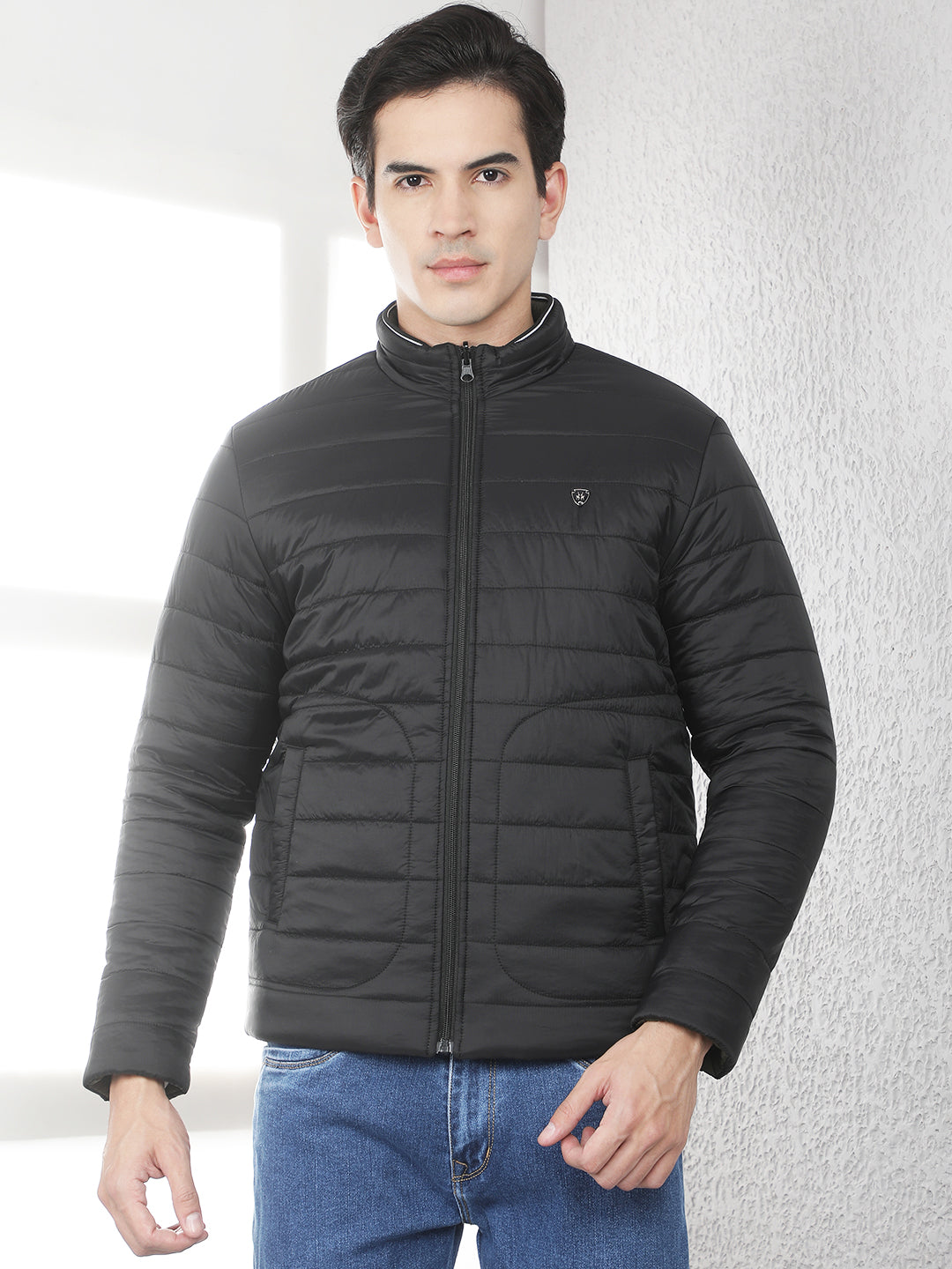 Olive Quilted Reversible Jacket