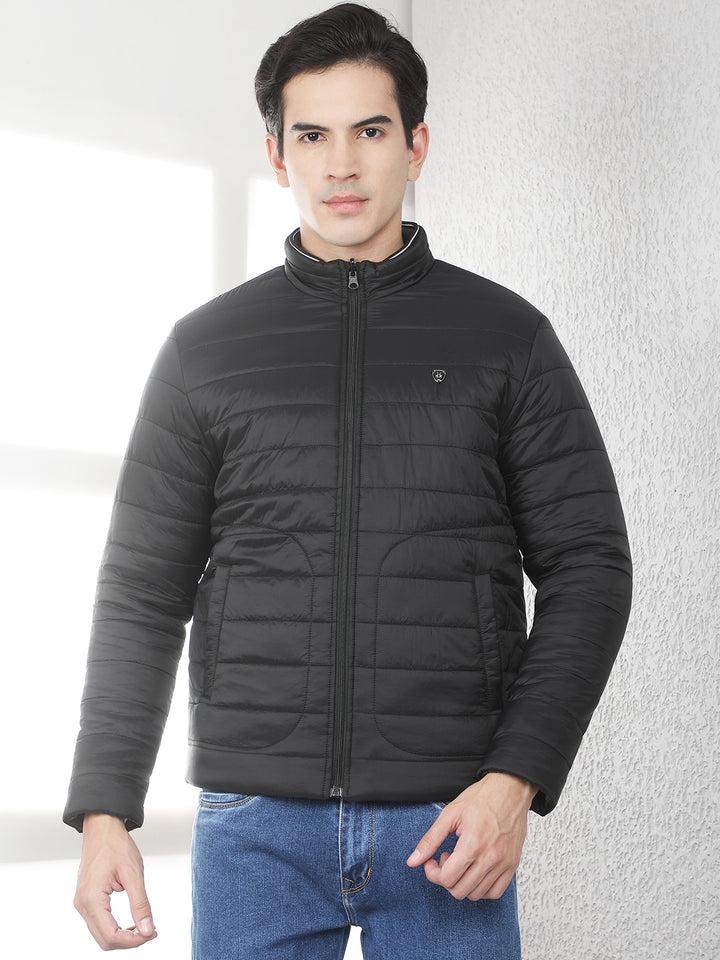 Olive Quilted Reversible Jacket