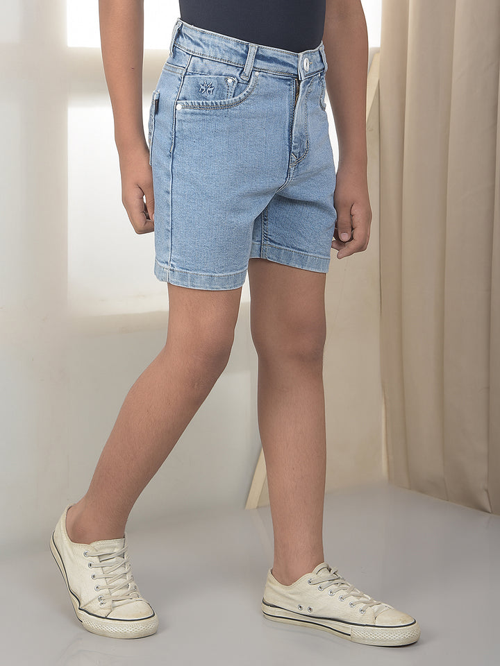 Urban Cobalt Blue Longline Shorts
