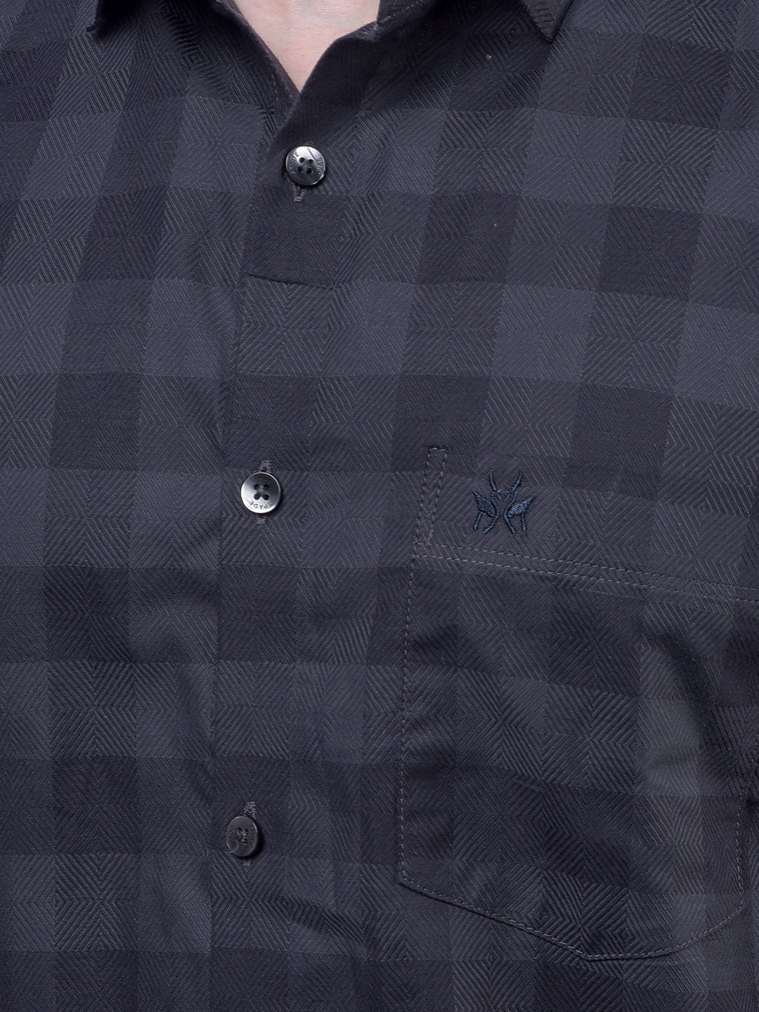 Green Checked 100% Cotton Shirt