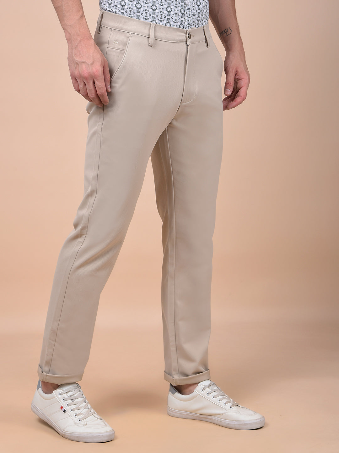 Chic Beige Trousers