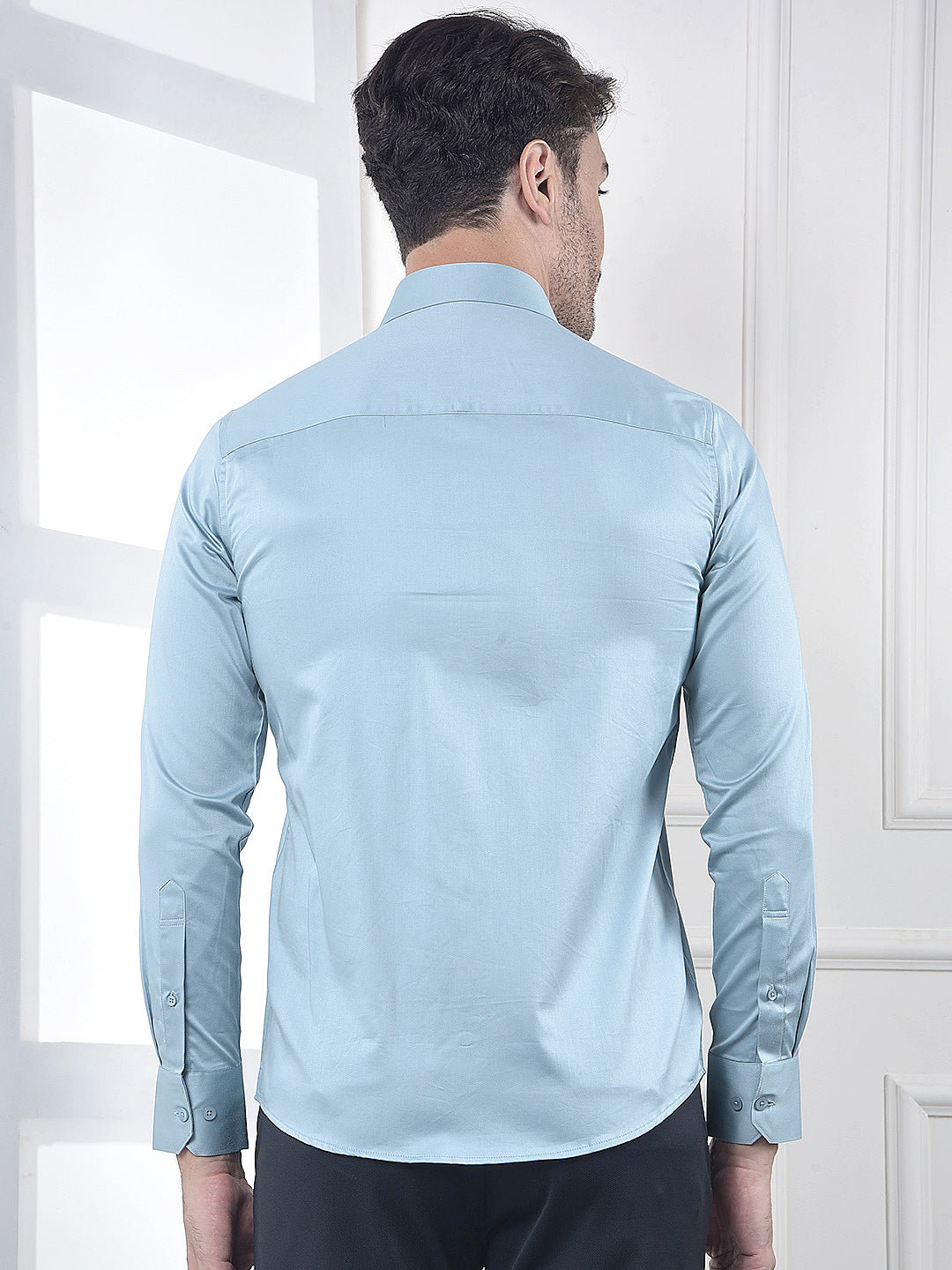 Clean Look Sky Blue Shirt