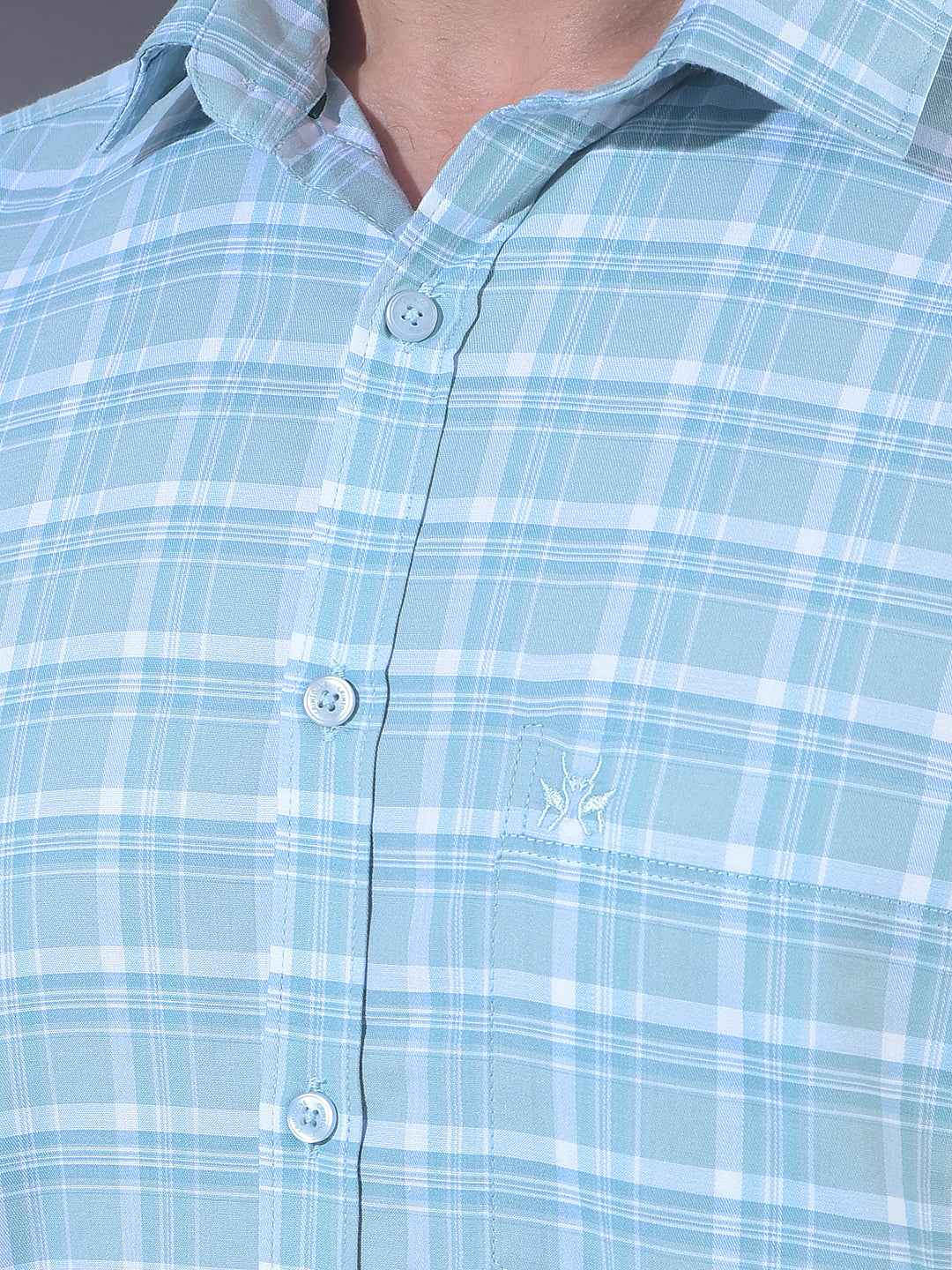 Green Checked Shirt