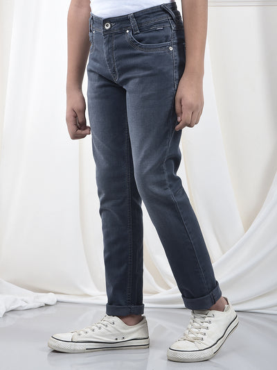  Lush Slim Fit Navy Blue Jeans