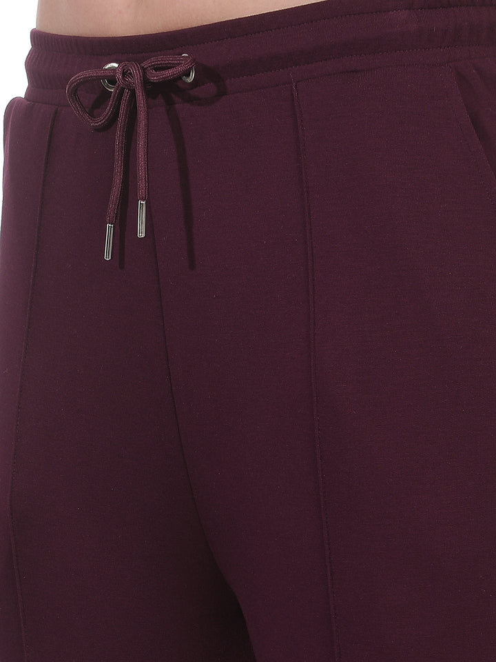 Essential Deep Wine Casual Trousers