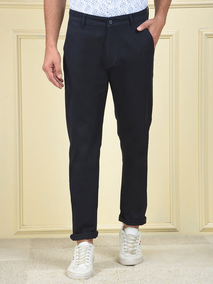 Bright Mode Navy Blue Trousers