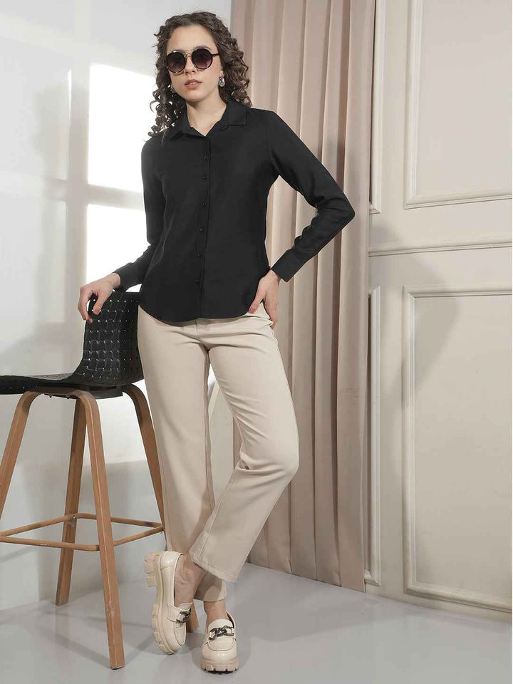 Sophisticated Beige Classic Trousers