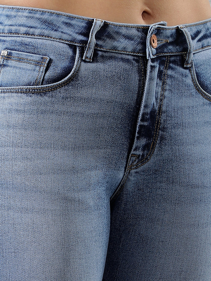 Sleek Royal Blue Bootcut Jeans