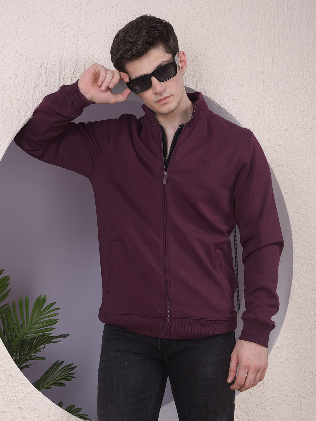 Minimalist Full Zip Sweatshirt