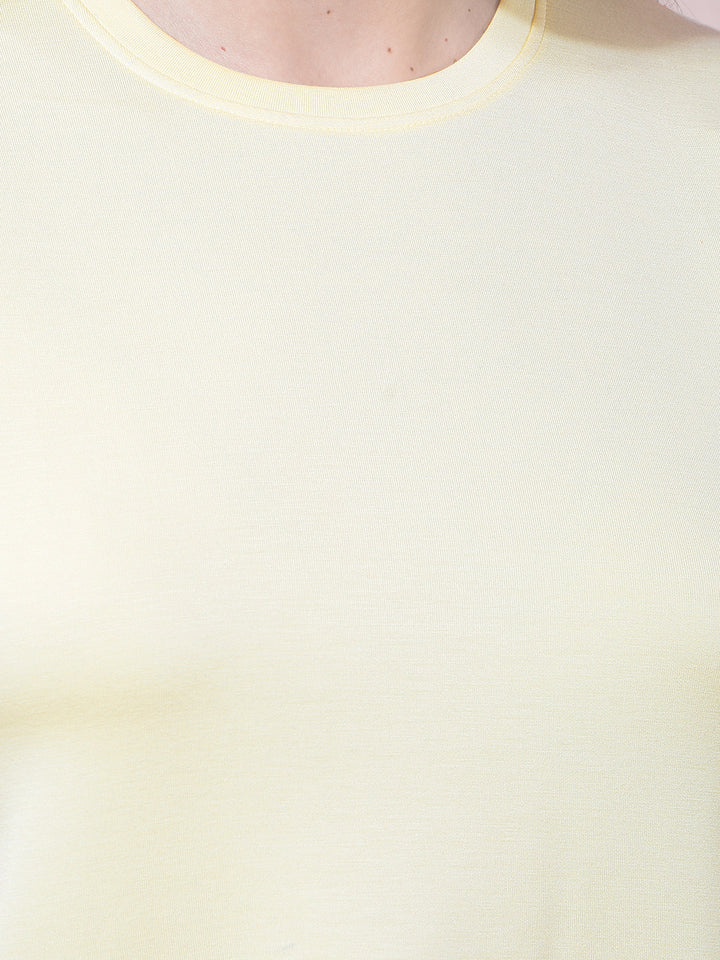 ApexCream Cropped Crew T-Shirt