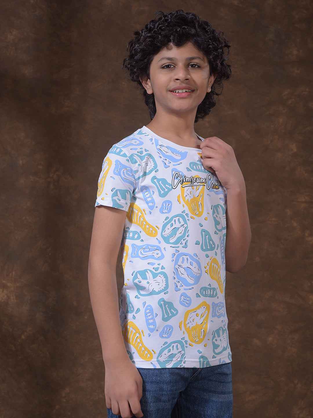 Multi-Color Printed T-Shirt