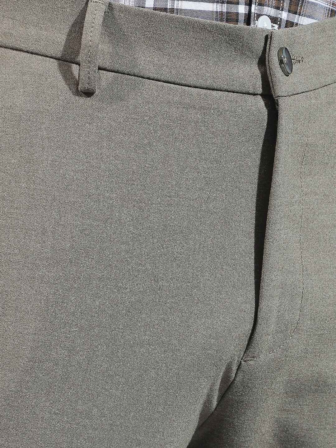 Brown Daily Wear Trousers