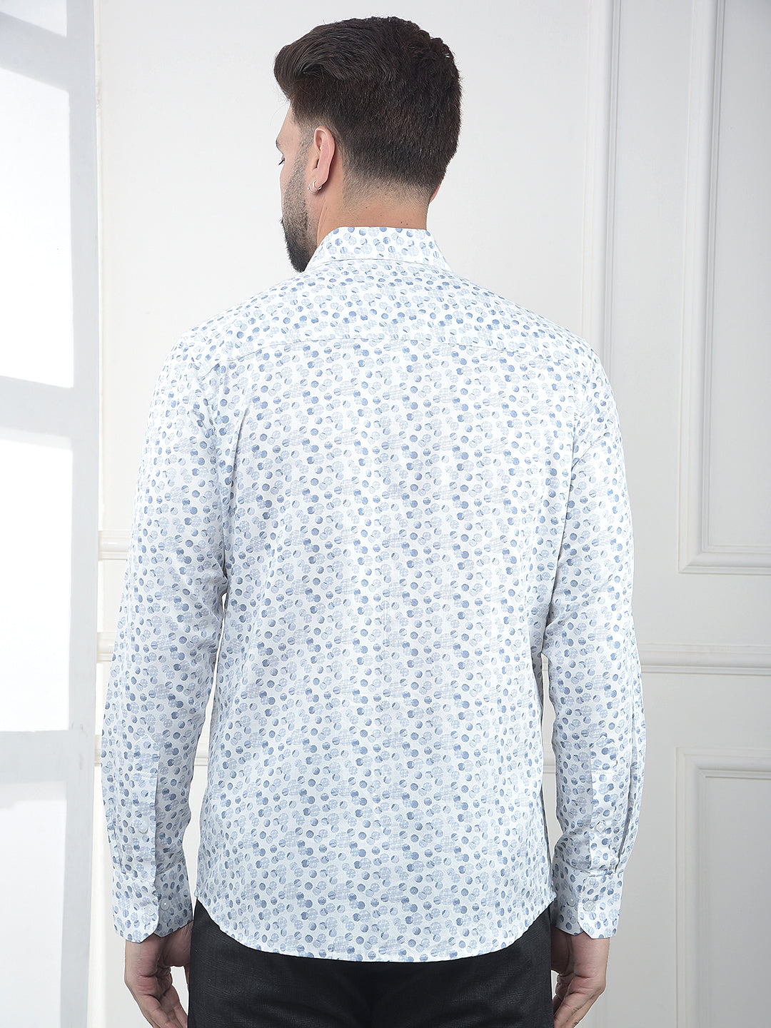 Cirrus Sky Blue Polka Dot Shirt