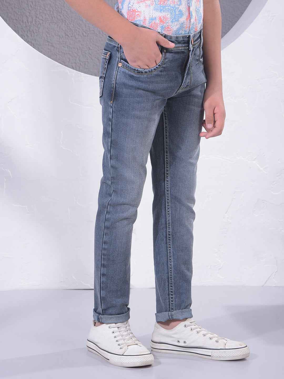 Classic Blue Casual Jeans