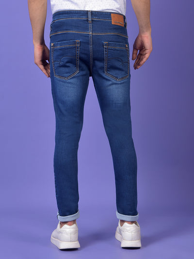 Navy Blue Skinny Jeans