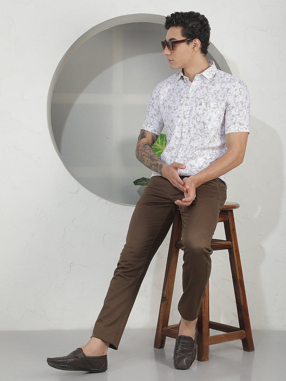 Chestnut Warm Brown Trousers