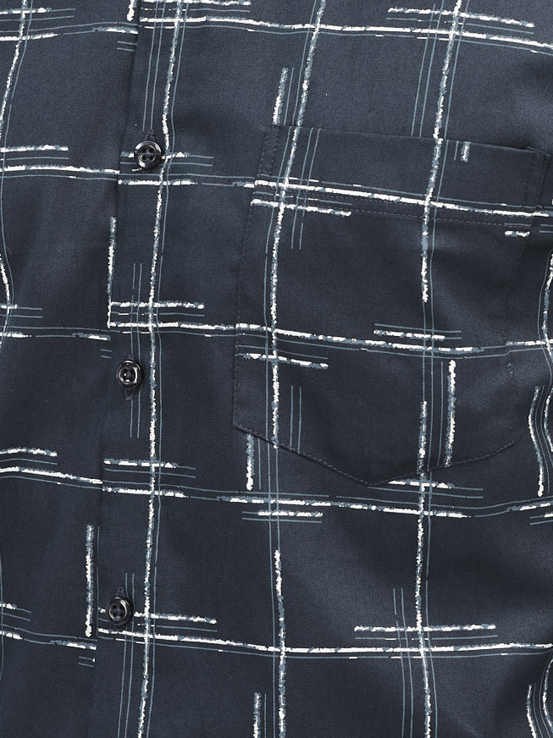 Midnight Sketch Print Shirt