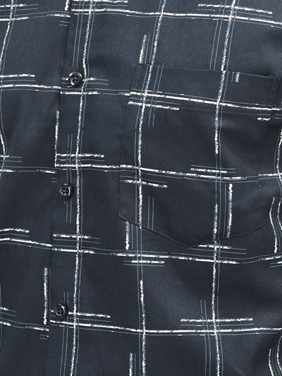 Midnight Sketch Print Shirt