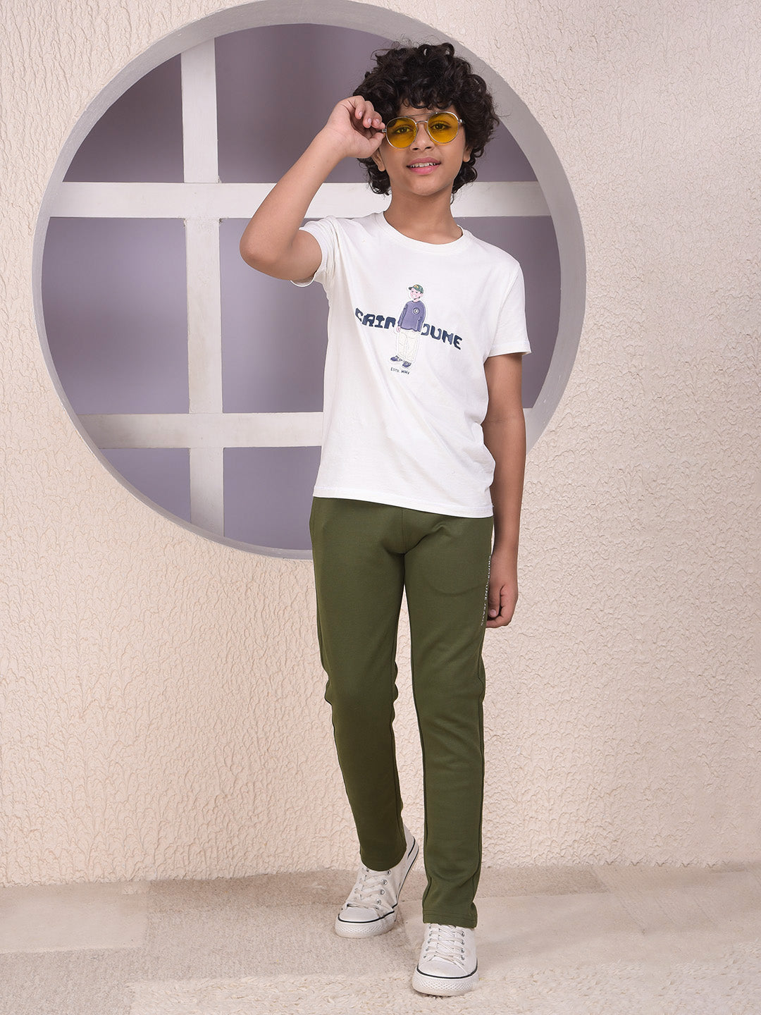 Pure Flow Olive Fit Trackpants