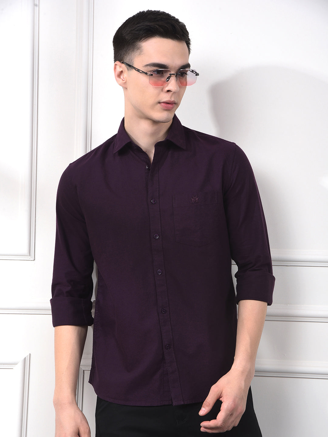 Garnet Cotton Comfort Shirt