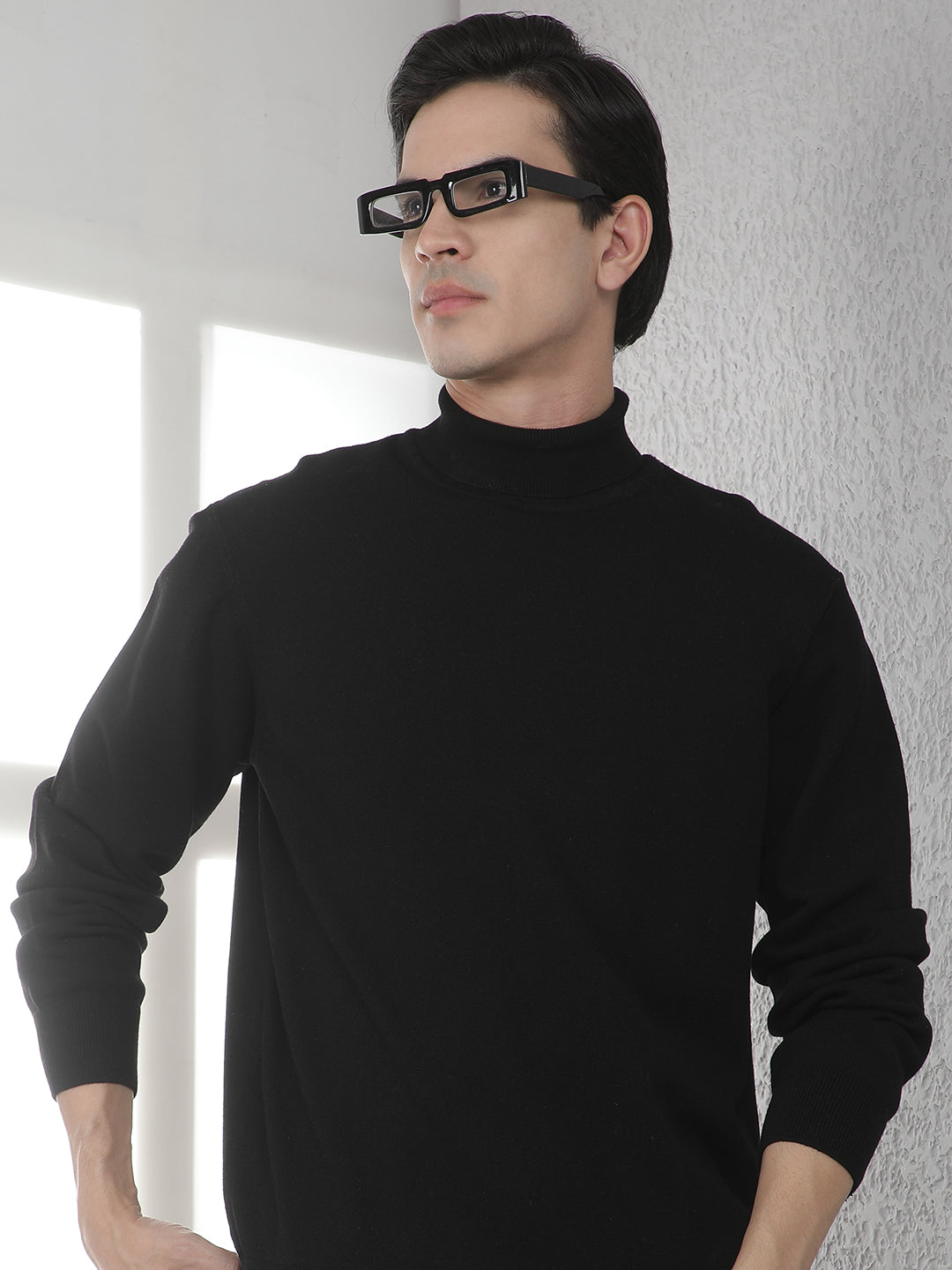 Black Turtle Neck Sweater