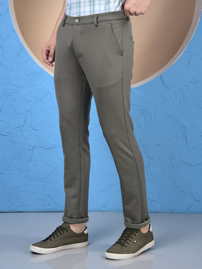 Dreamy Olive Knitted Trousers