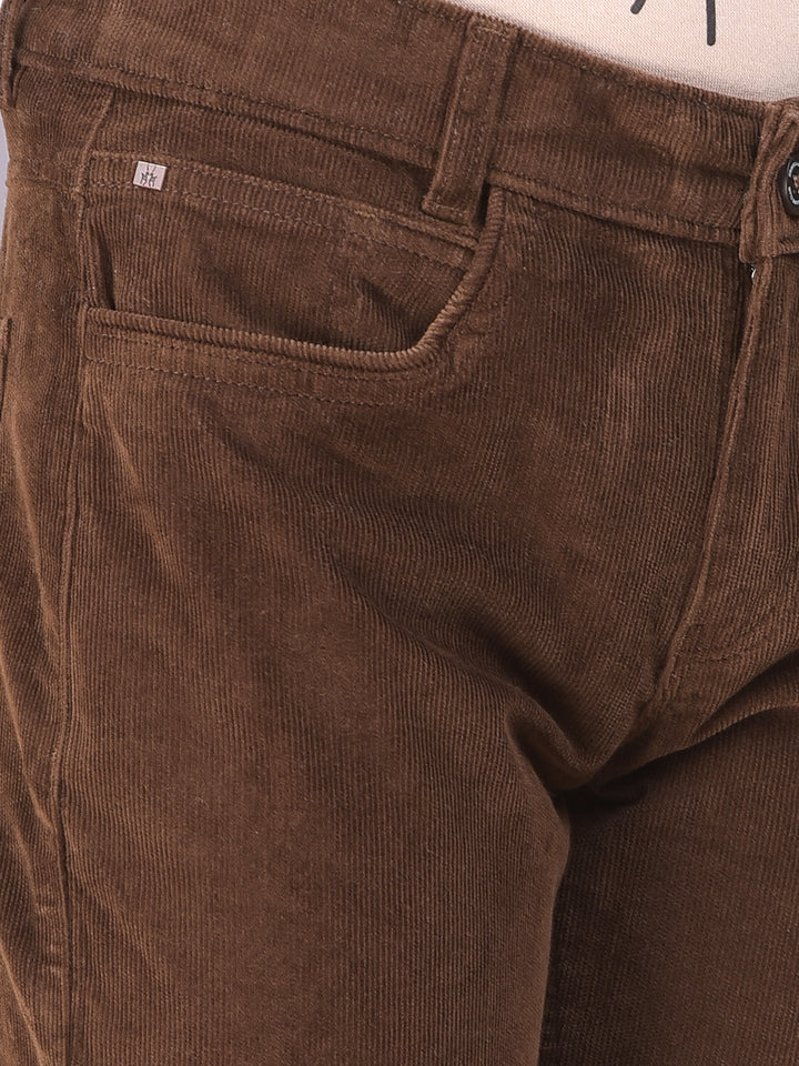 Classic Brown Corduroy Trousers