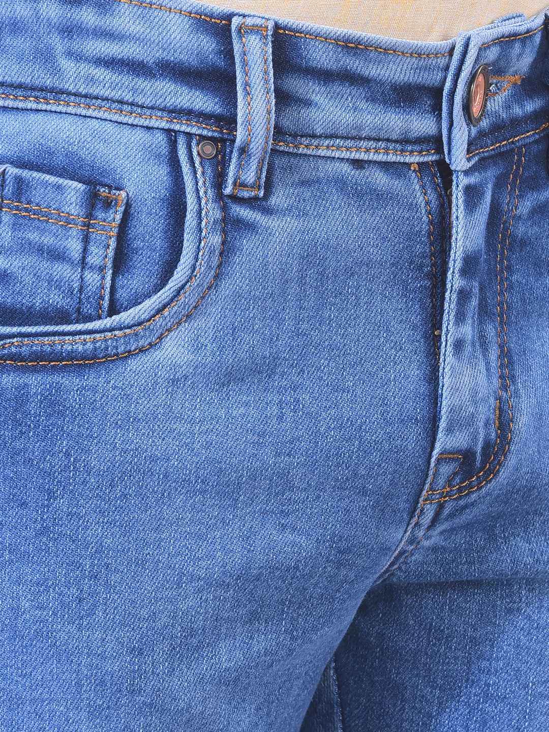 Deep Blue Urban Cargo Jeans