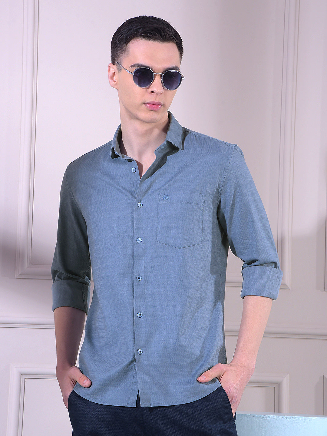 Powder Blue Shirt