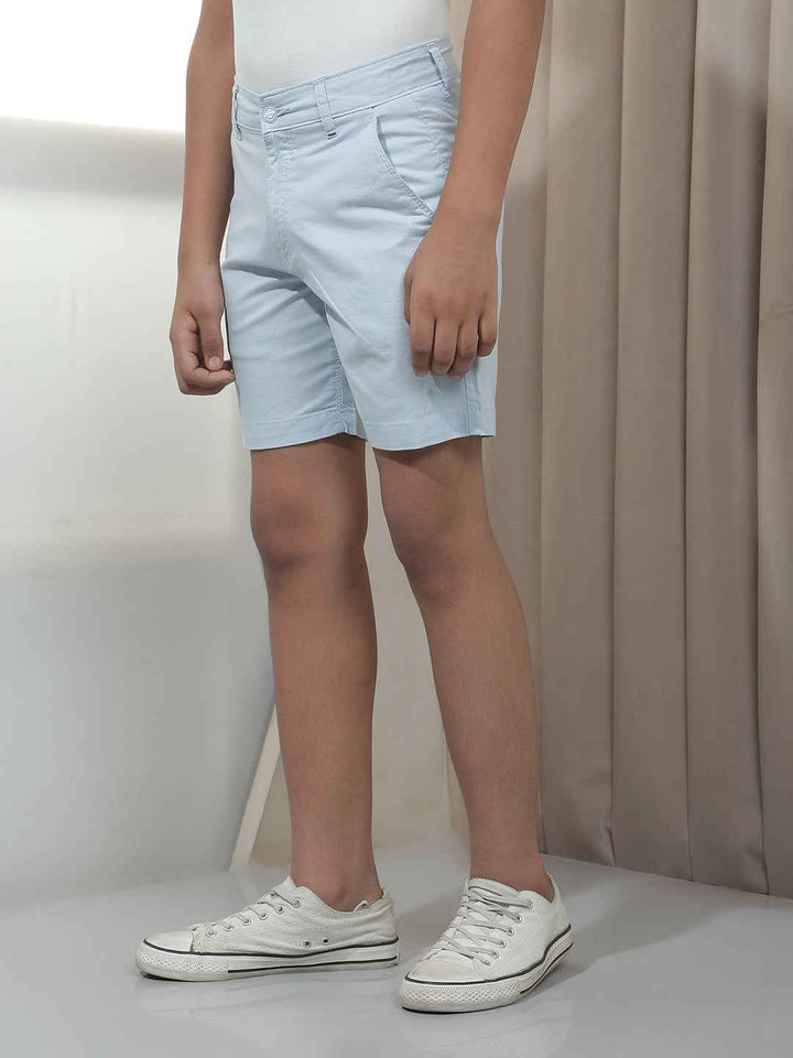 Sky Blue Drift Casual Shorts