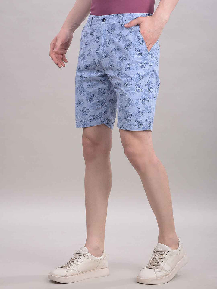 UrbanMist Blue Botanic Shorts