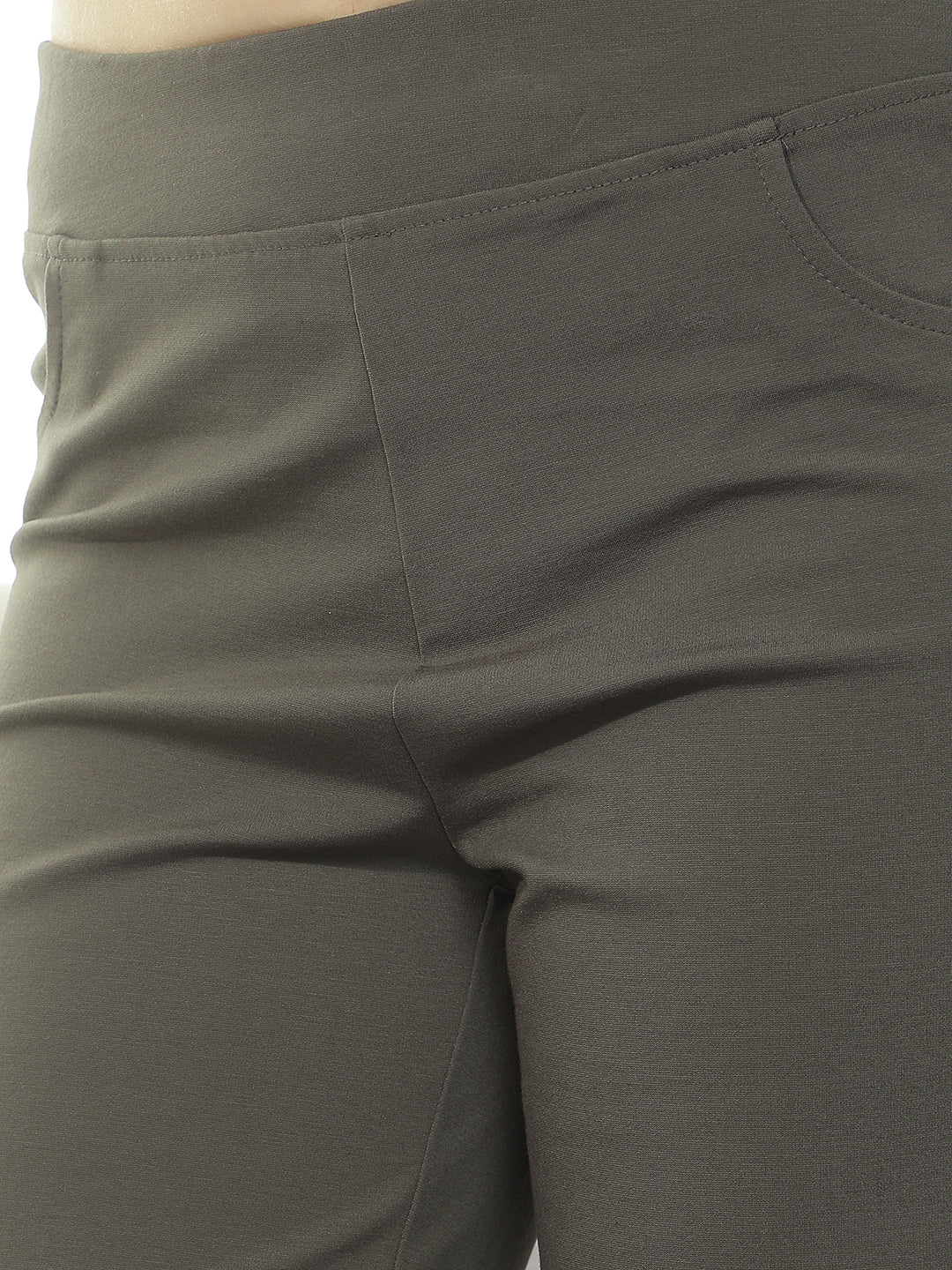 Modern Moss Olive Treggings