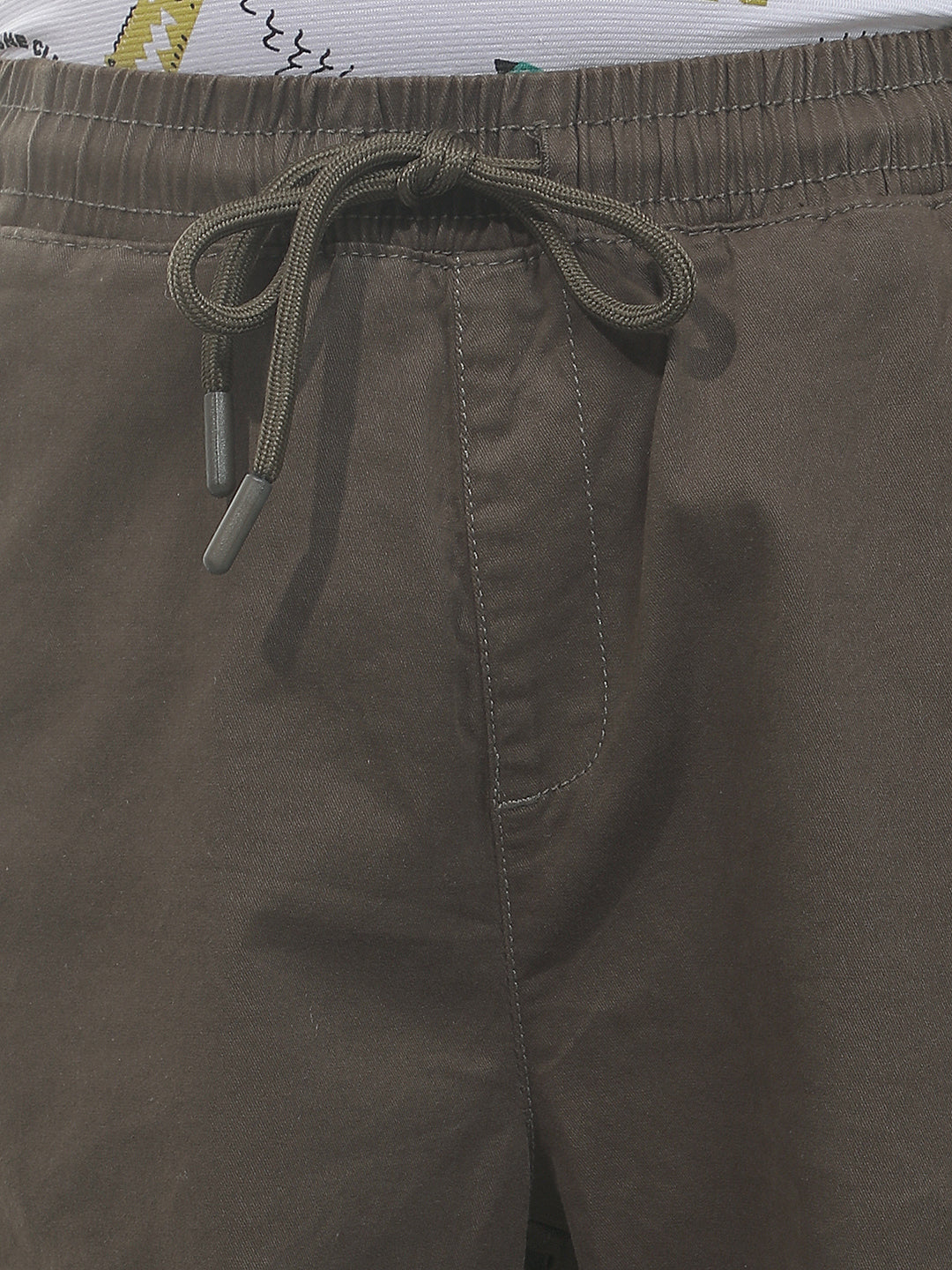 Tailored Walnut Brown Cargo Trackpants