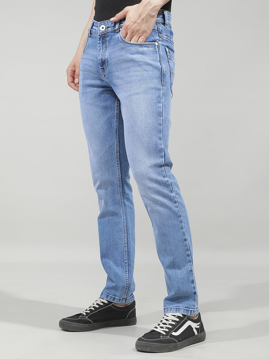 Midnight Navy Blue Jeans