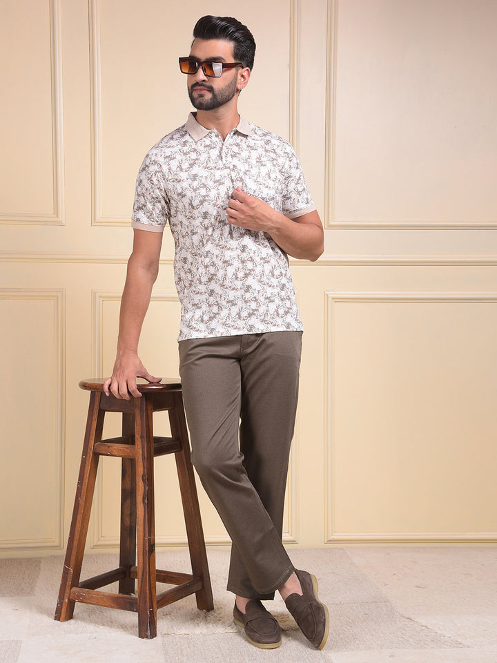 Olive Mist Slim Trousers