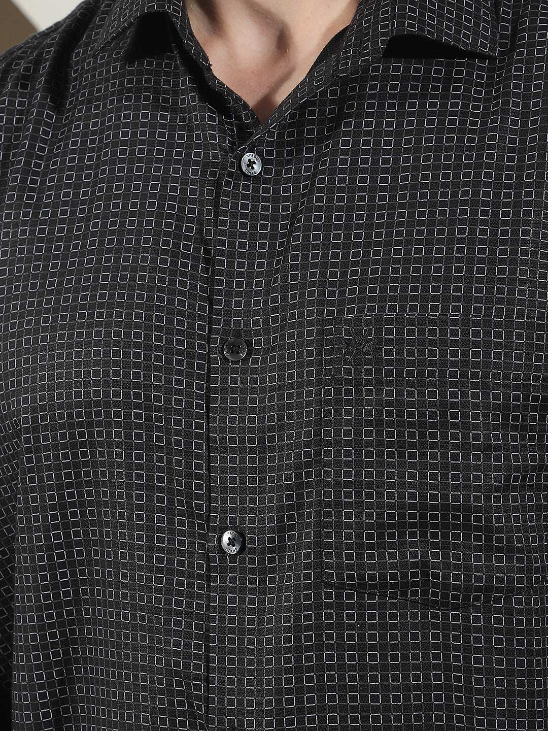 Trendy Black Printed Shirt