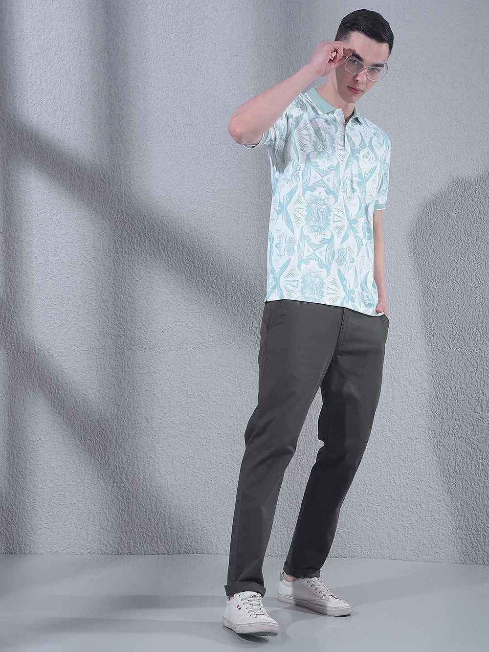 Green Printed T-Shirt