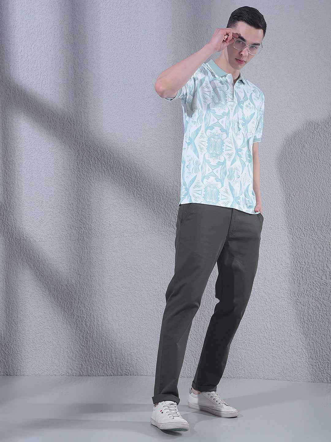 Green Printed T-Shirt