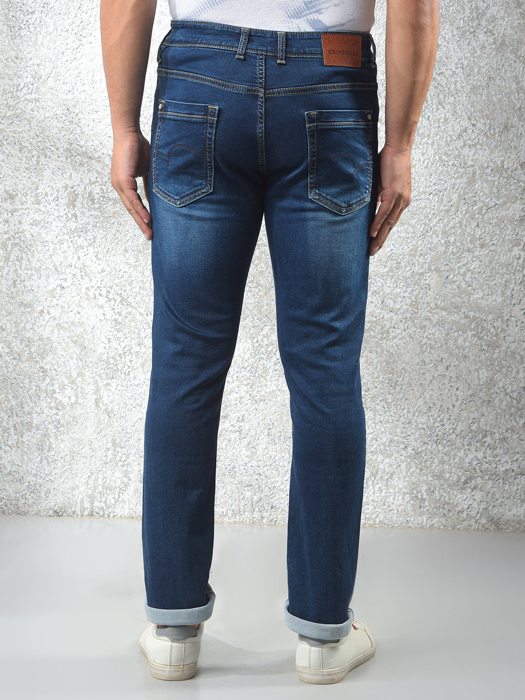 Navy Blue Skinny Jeans