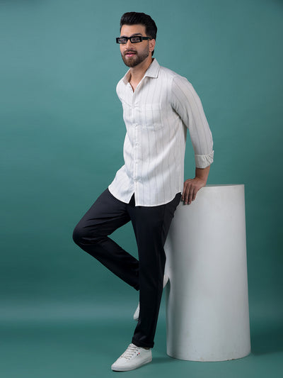 Modern Edge Black Trousers