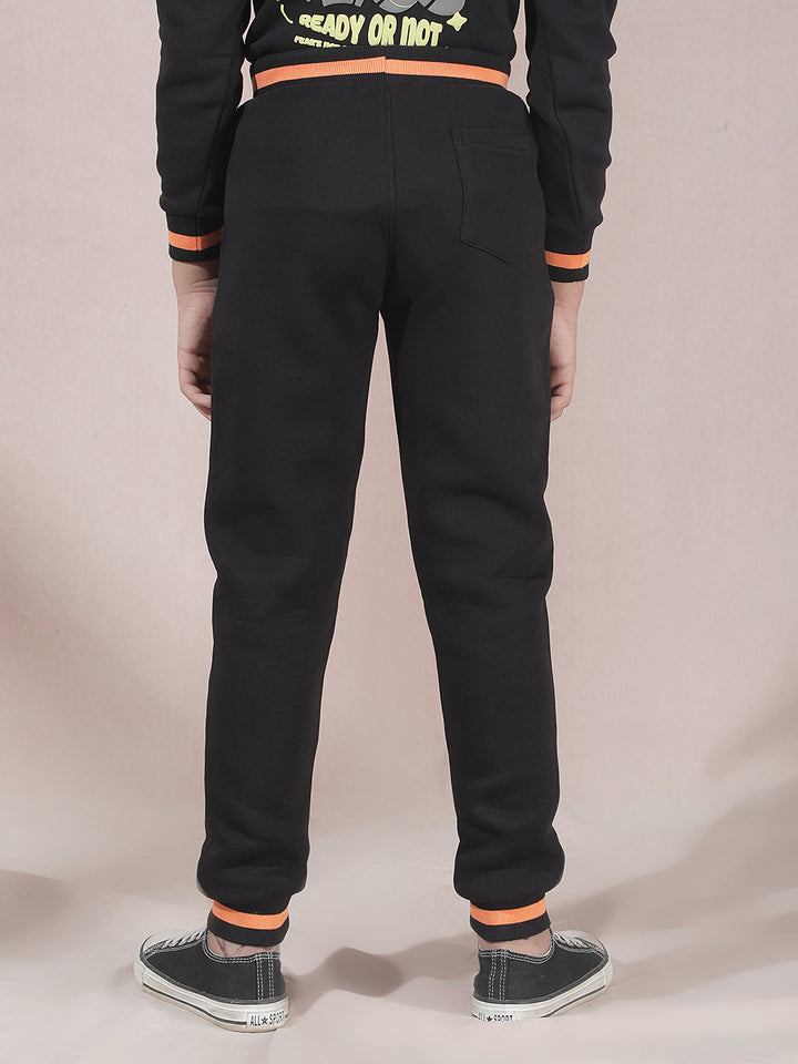 Infinite Comfort Black Joggers
