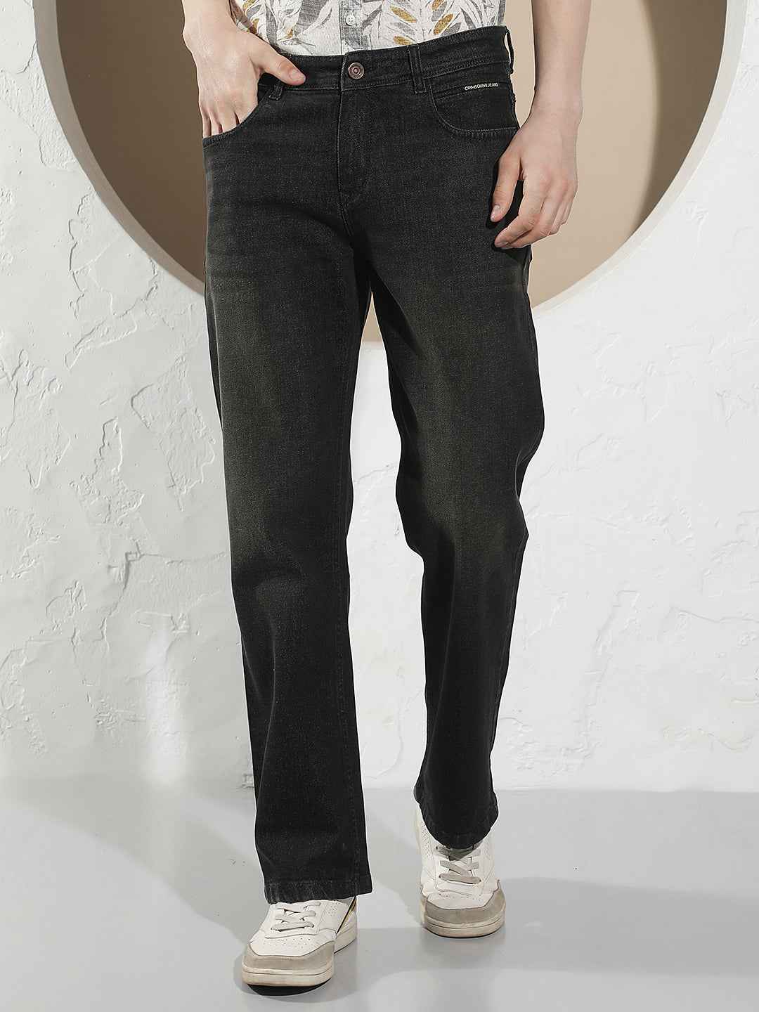 Shadow Black Baggy Jeans