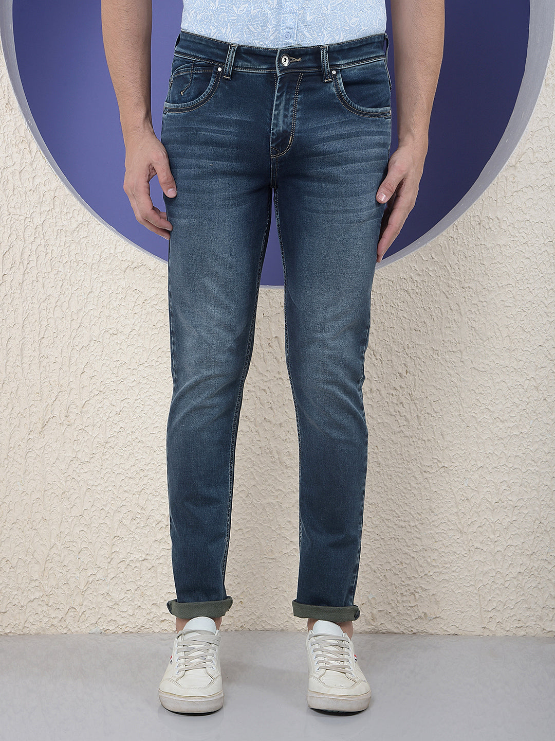 Blue Everyday Straight jeans