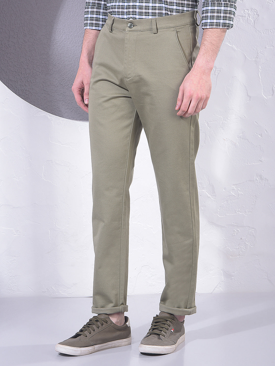 Easy Green Knitted Trousers