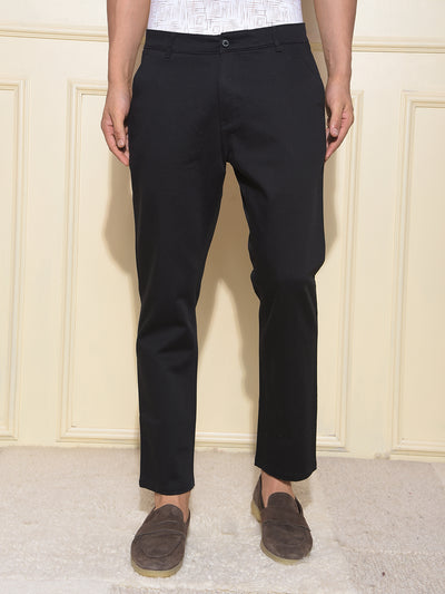 Modish Black chino Trousers