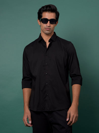Chic Noir Black Shirt