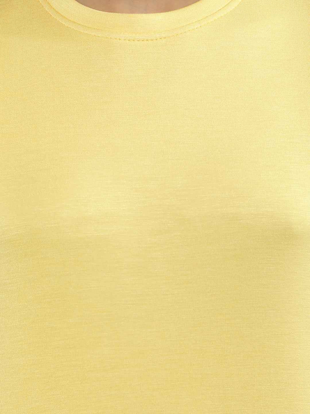 Nova Yellow Crop T-Shirt